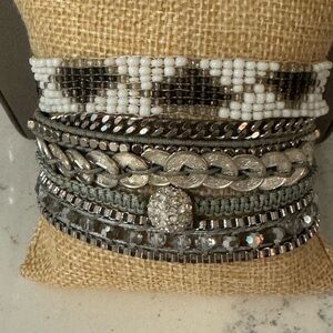 Multi-Layered boho chic Bracelet Set